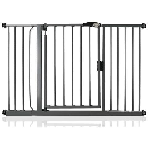 Bettacare Cancelletto Per Animali Con Chiusura Automatica, 132,6cm - 139,6cm, Grigio Ardesia - Foto 1