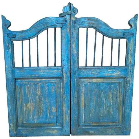 Porta In Legno Artigianale 80x3x103h Cm - Foto 1