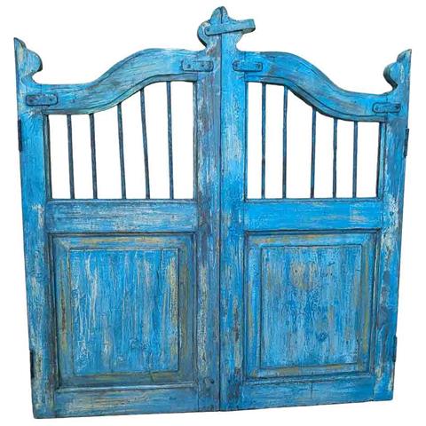 Porta In Legno Artigianale 80x3x103h Cm - Foto 2