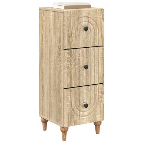 Mobile con Cassetti Rovere Sonoma 33 x 34,5 x 90 cm - Foto 2