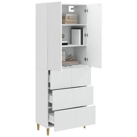 Set di armadi 2 pcs 66 x 34,5 x 90 cm Legno ingegnerizzato - Foto 2