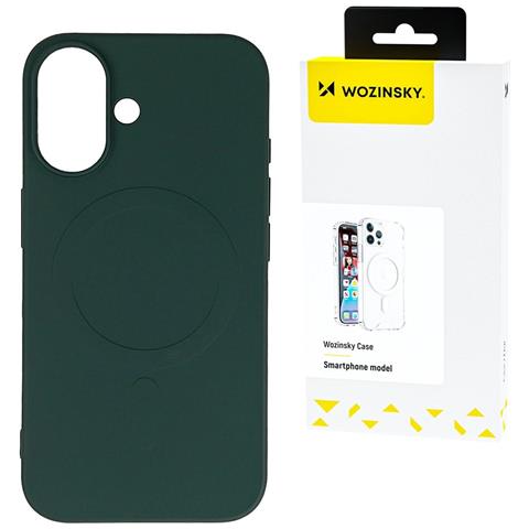 Custodia In Silicone Magsafe Per Samsung Galaxy S24 Fe - Verde - Foto 1