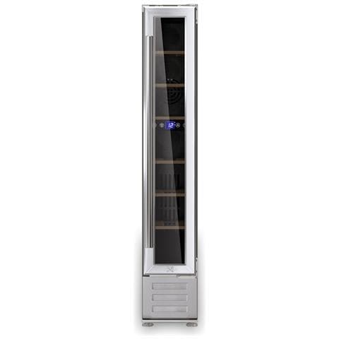 Cantina CAVSE7 da incasso, 7 bottiglie, 22L, Porte in acciaio inox, Regolazione della temperatura da 5°C a 22°C - Foto 2