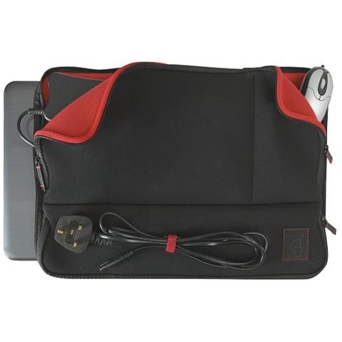 TANZ0330 Custodia per Notebook da 13" in Neoprene Colore Nero  - Foto 1