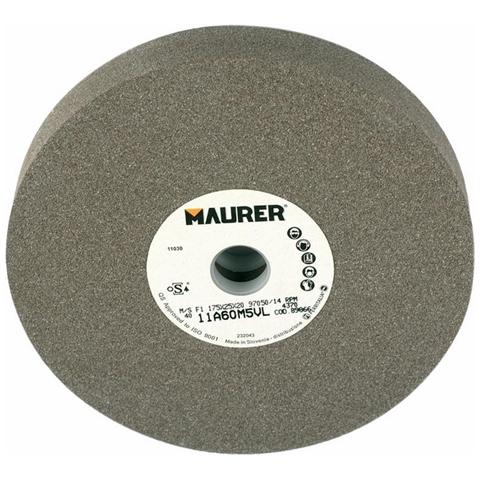 Mola Abrasiva al Corindone Misura 250X25X25 mm Grana 80 Maurer - Foto 1
