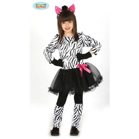 Costume Zebra - Bambine 5/6 Anni - Foto 1