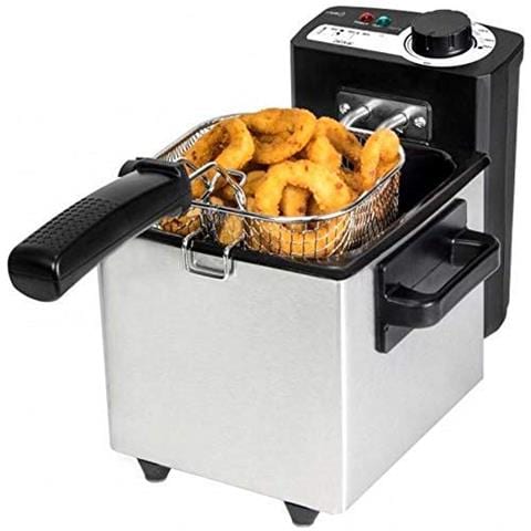 Friggitrice Cleanfry 1,5 L 1000W Inox - Foto 4