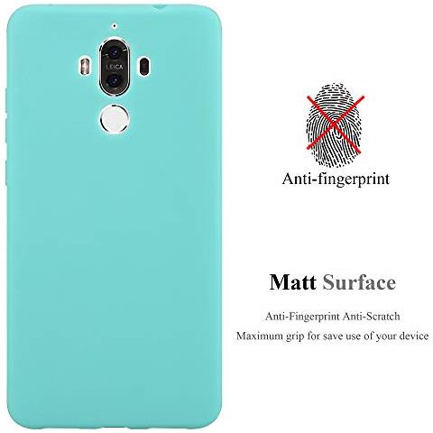 Custodia Compatibile Con Huawei Mate 9 In Candy Blu - Coperchio Protettivo In Silicone Tpu Flessibile - Foto 2