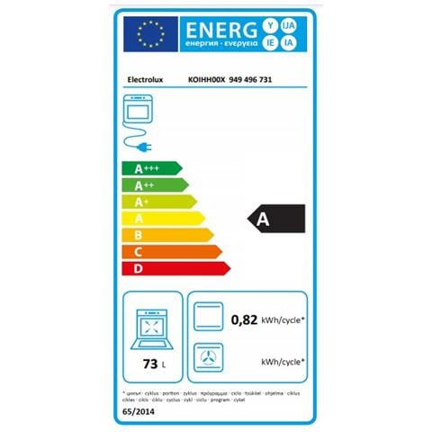 Forno Elettrico da Incasso Serie 300 KOIHH00X Capacità 73 L Statico Potenza 2760 W Colore Acciaio Inox - Foto 3