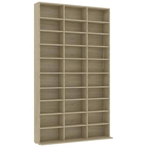 Armadietto TV Rovere Sonoma 102x16x177,5cm in Legno Multistrato - Foto 1