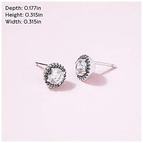 Argento Orecchini A Perno Donna - 296272cz - Foto 2