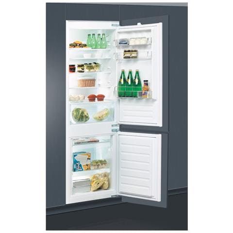 WHIRLPOOL Frigorifero Combinato da Incasso ART 66011 6° Senso Classe F Capacità Netta 273 Litri WHIRLPOOL Frigorifero Combinato da Incasso ART 66011 6° Senso Classe F Capacità Netta 273 Litri