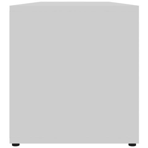 Mobile Porta TV Bianco 120x34x37 cm in Legno Multistrato - Foto 8