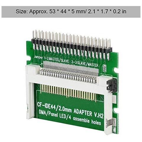 Cf A 25 Pollici 44pin Ide Hdd Compact Flash Memory Card Cf A 25 Pollici Ide 44pin Portatile Ssd Hdd Adapter Card Supporto Adattatore Ide Cf Per Un Singolo Cf Tipo Di Carta. - Foto 2
