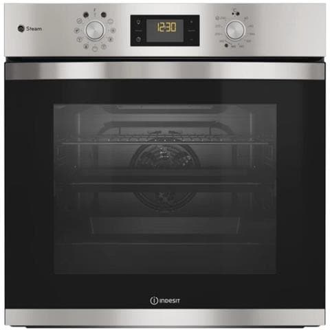 Forno Elettrico da Incasso IFWS 3841 JH IX Capacità 71 L Multifunzione Ventilato Cottura e Pulizia a Vapore Colore Inox - Foto 1