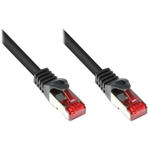 0.25m Cat. 6, S / FTP, RJ-45, RJ-45, Maschio / maschio, Oro, 10/100/1000Base-T (X) , Cat6 - Foto 1