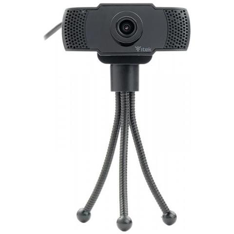 Webcam con Microfono W300 - Full HD, 30FPS, USB, treppiede - Foto 1