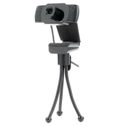 Webcam con Microfono W300 - Full HD, 30FPS, USB, treppiede - Foto 3