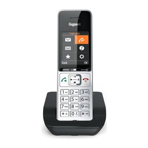 Comfort 500 Telefono Dect Identificatore Di Chiamata Nero, Argento - Foto 1