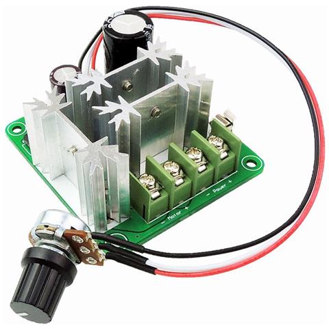 13khz Pwm Dc Regolatore Di Velocità Motore 6-90v 15a Pompa Ventilatore Continua Della Velocità Del Modulo Di Controllo Con Inversione Di Polarità Protezione Ad Alta Corrente - Foto 6