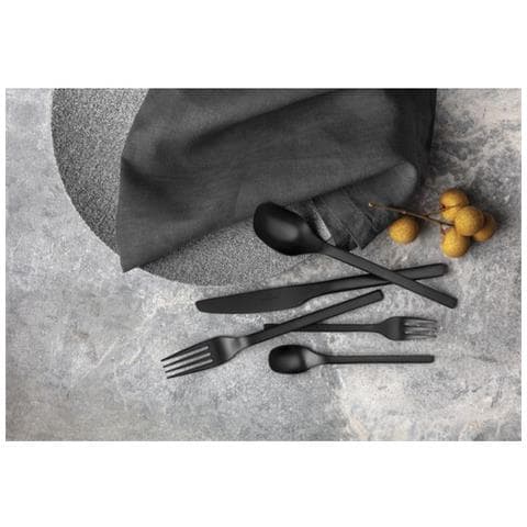 Servizio Di Posate Nero Intenso Da 20 Pezzi - 12-6556-9058 - Foto 3