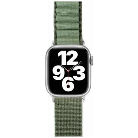 Cinturino Alpine Loop Per Apple Watch 38-40-41mm, Verde Kaki - Foto 2