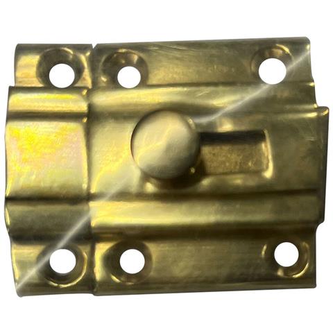 Scrocco Della Porta Edm Barretta Per Capelli Dorato 25 Mm Ottone Lucido - Foto 1