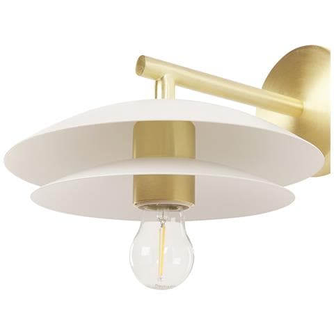 Applique Lasolo Metallo Bianco - Foto 2