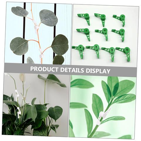 Clip Per Trainer Per Piante Regolabili A 360 Gradi White - Foto 5