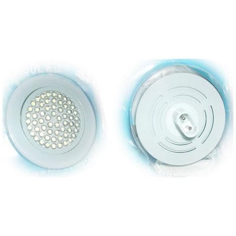 Faretto Bianco Da Incasso 48 Led 4w 4 Watt 230v Luce Calda 3500k Kelvin - Foto 1