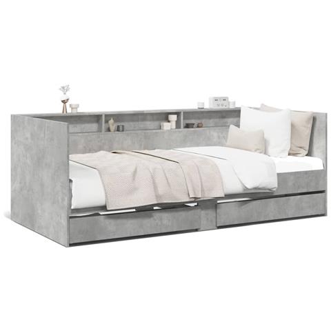 Divano Letto Con Cassetti Senza Materasso 75x190 Cm - Foto 2