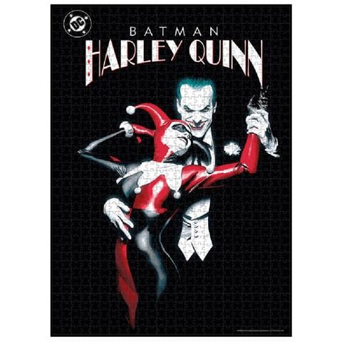 Puzzle Dc Comics Joker E Harley Quinn 1000 Pezzi - Foto 1