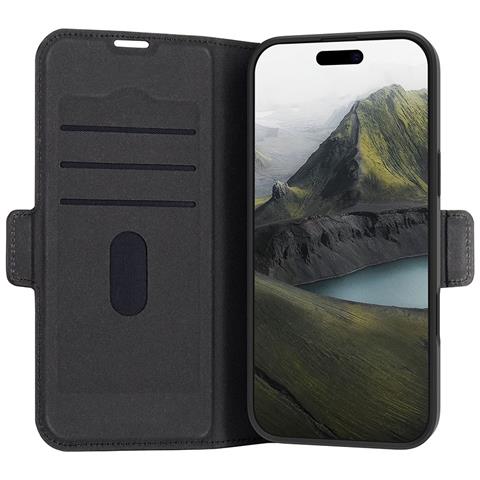 Custodia Per Apple Iphone 16 Pro Max Folio Oslo Pro Con Slot Per Schede, Nero - Foto 3