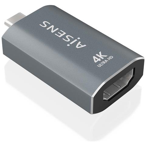 A109-0862 adattatore per inversione del genere dei cavi HDMI A USB C Grigio - Foto 1