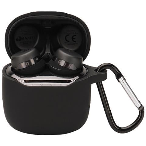 Custodia Protettiva Per Auricolari Jbl Tourpro+ Con Moschettone Black - Foto 1