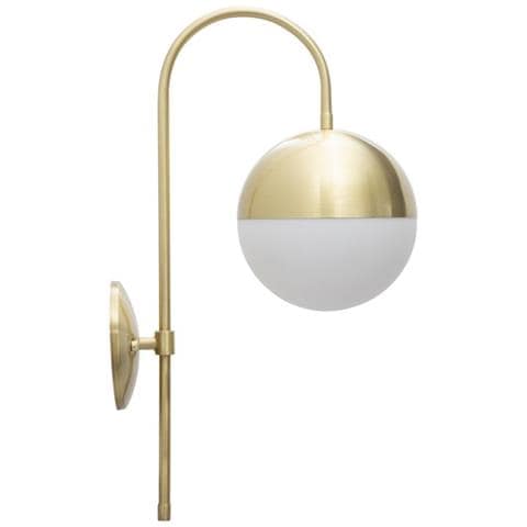 Lampada A Parete Mf51 - Oro - Metallo - 19x31x51 Cm - Foto 1