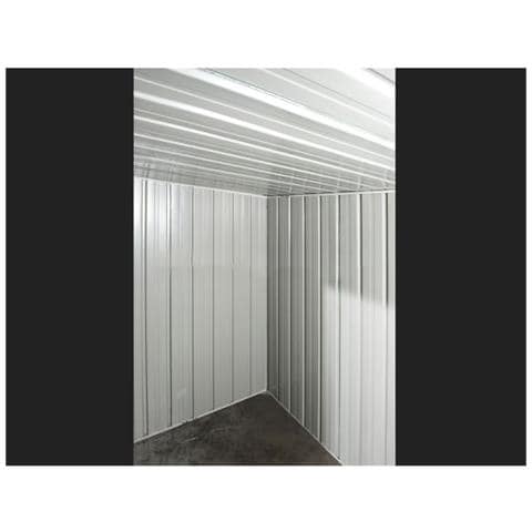 Casetta Giardino In Lamiera Box In Acciaio Zincato 260x185cm X H1.92m - 85kg - 4,81mq - Verde - Foto 2