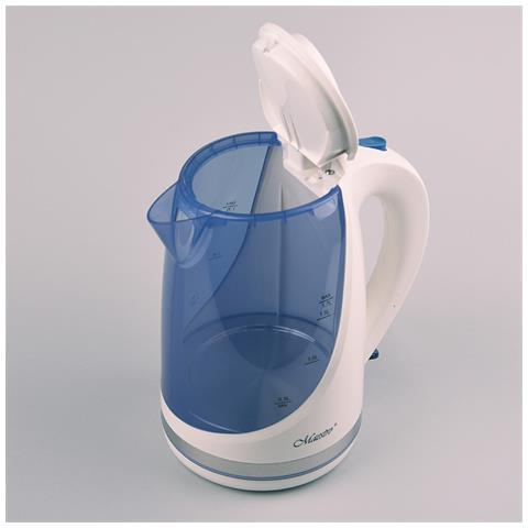 MR044 blue bollitore elettrico 1,7 L 2200 W Blu, Bianco - Foto 5