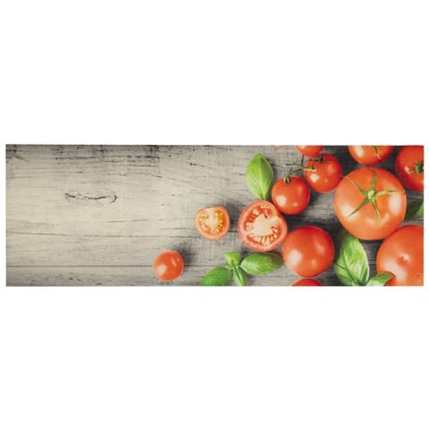 Lusso Casadino -  Tappeto Da Cucina Lavabile Pomodori 60x180 Cm In Velluto - Foto 1