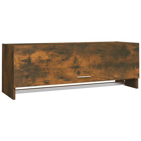 Armadio Rovere Fumo 100x32,5x35 Cm In Legno Ingegnerizzato - Foto 1