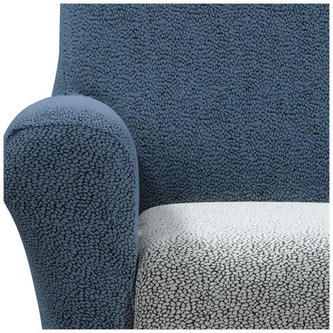 Copridivano Elasticizzato Cosmic In Cotone Colore Blu Misura 4 Posti - Foto 5