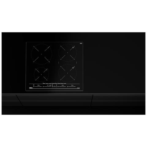 ITC 64630 BK MST Nero Da incasso 60 cm Piano cottura a induzione 4 Fornello (i) - Foto 3