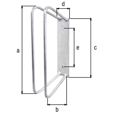 692483 supporto per bicicletta Acciaio - Foto 2