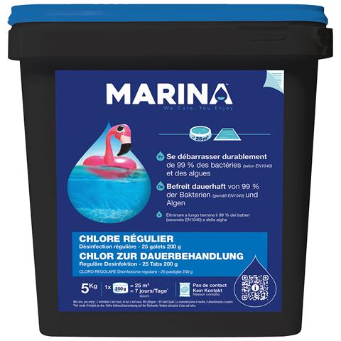Compresse Di Cloro A Lento Rilascio 200g 5kg - 888214 - Foto 1