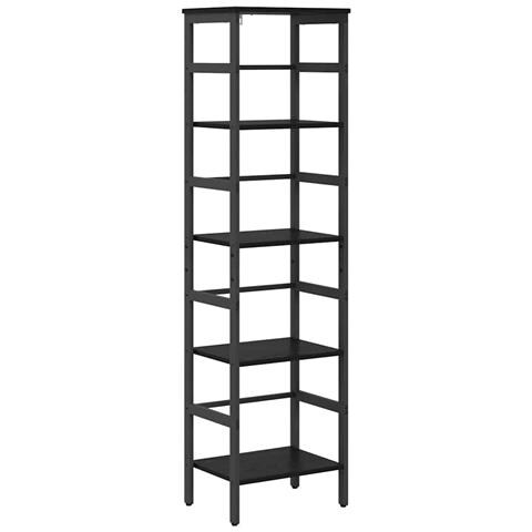 Libreria Rovere Nero 40 x 29,5 x 149 cm Legno multistrato - Foto 1