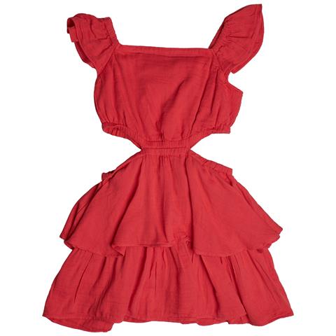 Abito Corto Con Volant 664962 Da Donna - Foto 1