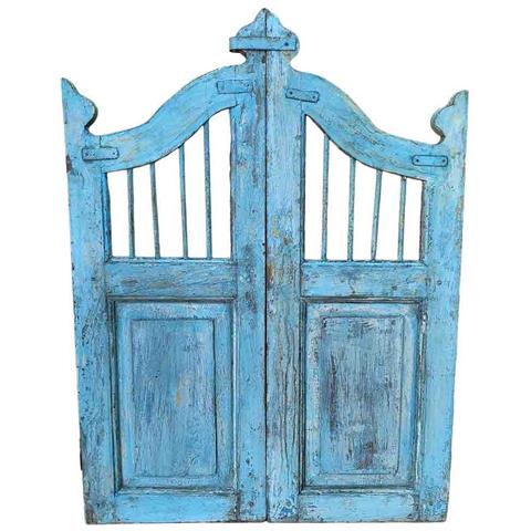 Porta In Legno Artigianale 80x3x103h Cm - Foto 1