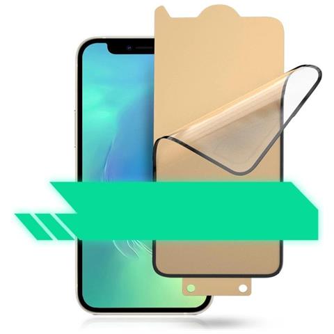 Bestsuit 6in1 Kit Per Iphone 13 Mini: Custodia / Vetro Temperato Flexi / Pellicola Protettiva Per Il Retro / Vetro Temperato Per L'obiettivo Della Fotocamera / Panni / Applicatore (buffer D30) - Foto 1