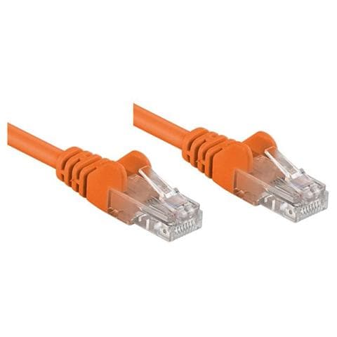 ICOC CCA5U-100-OR - Cavo di rete Patch CCA Cat. 5e Arancio UTP 10 mt - Foto 2