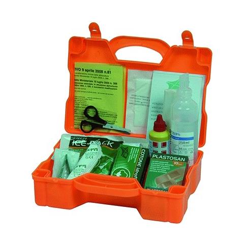 Valigetta Pronto Soccorso 3 persone arancione  - Foto 4